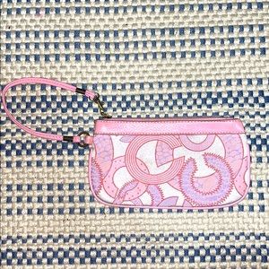 Vintage Coach Wristlet